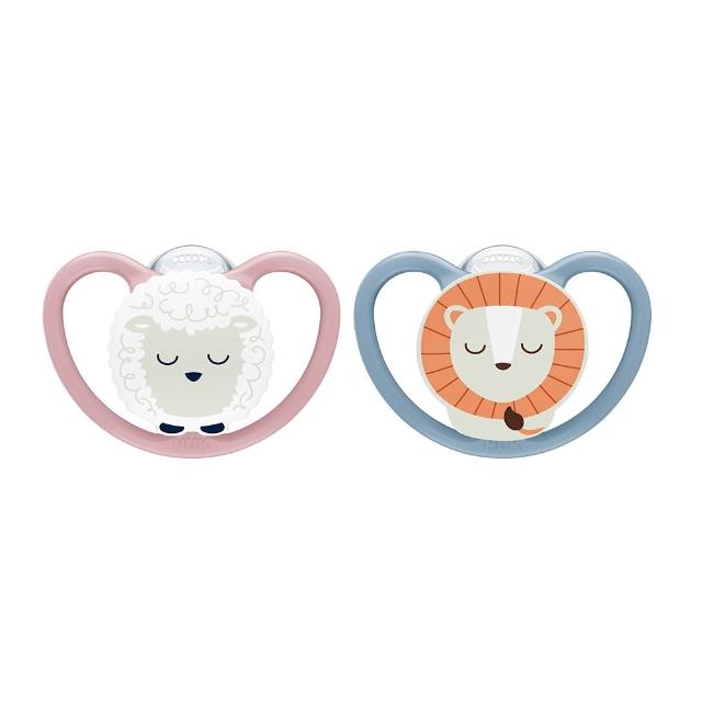 【NUK】Perfect Match AIR夜光型超透氣矽膠安撫奶嘴