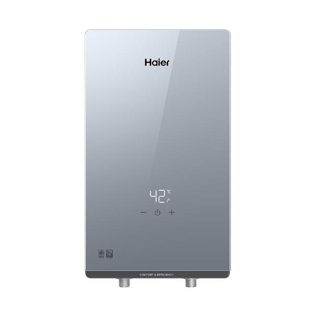 Haier海爾 HR-EI65ZE1 Haier 海爾 HR-EI65ZE1 電熱水器,採用電能式排氣與電熱管加熱設計,提供數位恆溫控制,確保熱水供應穩定。尺寸僅 270x77x478 mm,適合小空間安裝。支援 220V 電壓,BSMI 認證 T3C628,能源效率可靠,1 年保固安心使用。完美解決居家熱水需求,安全高效。