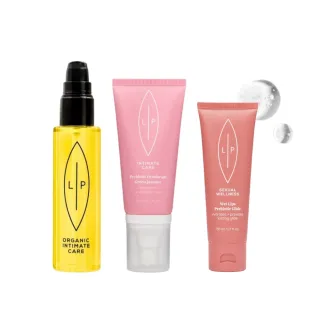 【LIP Intimate Care 瑞典私密護理】人氣回購組(茉莉益生元噴霧＋沙棘護理油＋益生元平衡私密凝膠)