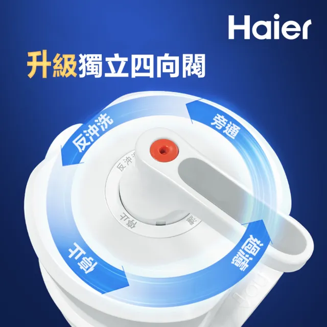 【Haier 海爾】反沖洗中央淨水罐 10吋(HR-CWP10-VACF)