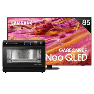 【Samsung 三星】85型 4K Neo QLED 165Hz Mini LED AI智慧顯示器 85QN90F 壁掛安裝(QA85QN90FAXXZW)