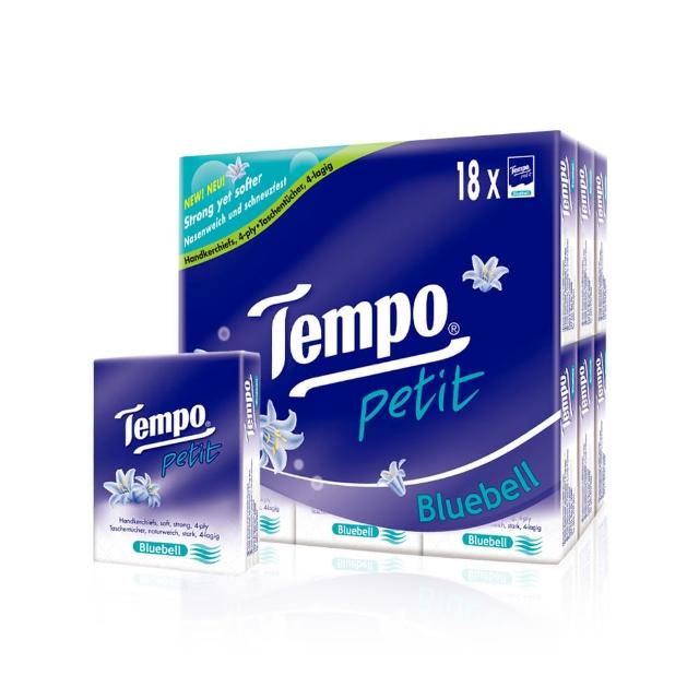 【TEMPO】4層加厚紙手帕 迷你袖珍包(7抽x18包)