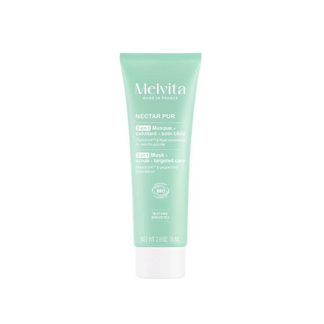 Melvita蜜葳特 毛孔淨瑕平衡角質面膜 Melvita蜜葳特毛孔淨瑕平衡角質面膜,專為肌膚保濕與控油設計,有效清潔毛孔、去除老廢角質,讓肌膚更為透亮光滑。富含天然植物成分,溫和修復肌膚,適合日常使用,改善膚質不均、暗沉問題,提升整體膚況。