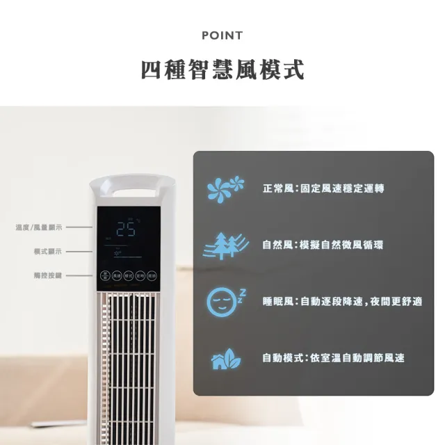 【Kolin 歌林】微電腦美型大廈扇KF-MN82W3(電扇/電風扇)