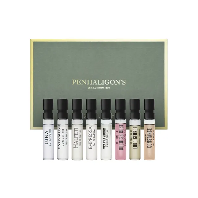 【PENHALIGON’S 潘海利根】香氛圖書館噴頭小香 2ml*8