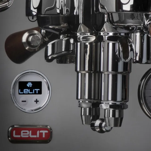 【LELIT】BIANCA V3 銀色 單孔咖啡機  半自動咖啡機 義式(110V PL-162T 雙鍋爐 PID 數位溫控)