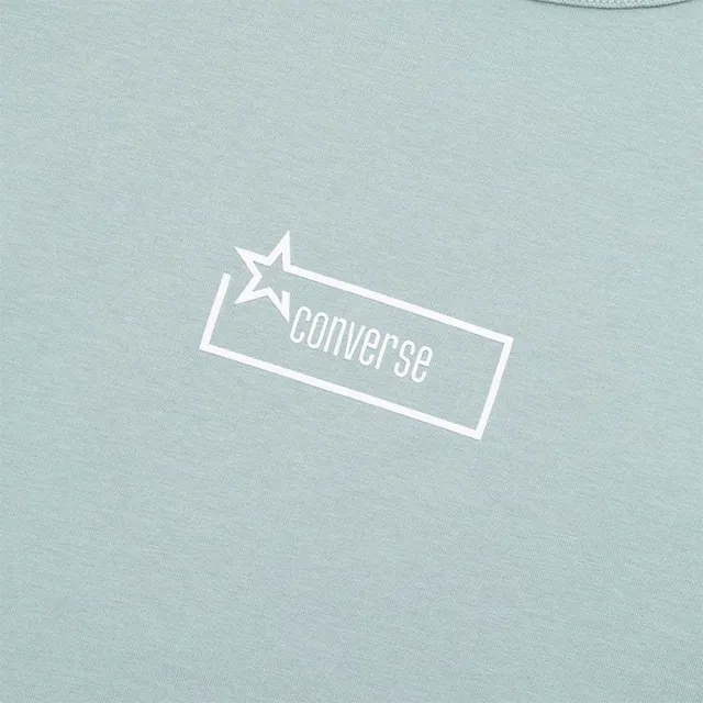【CONVERSE】Sorona Star Icon Tee 男款 薄荷綠色 運動 休閒 圓領 短袖 MCJ785-FC2