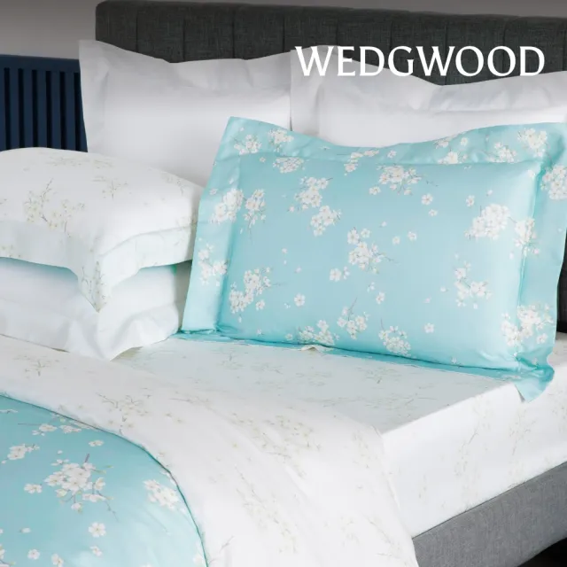 【WEDGWOOD】涼被四件合購組｜雙人涼被+特大床包枕套三件 (印花｜天絲純棉任選)