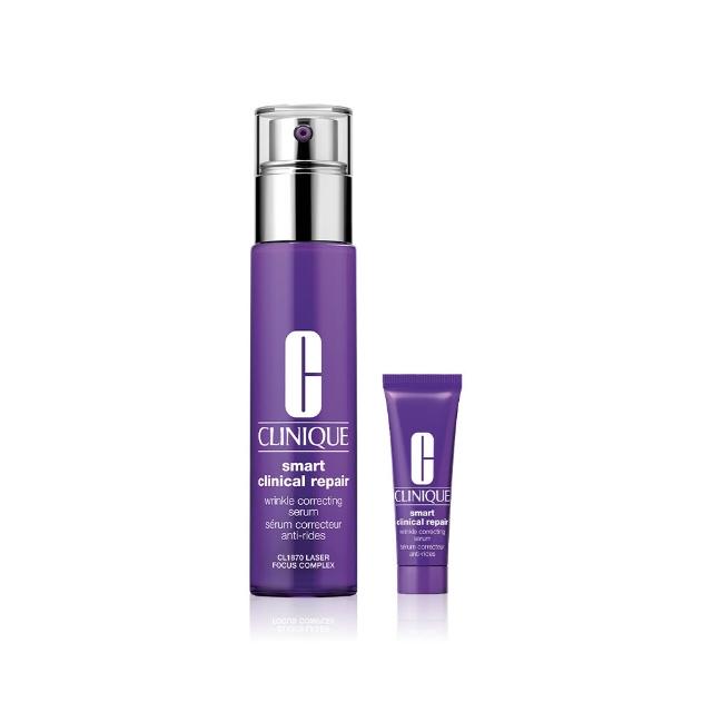 【CLINIQUE 倩碧】天才A醇精華入門組(天才激光修護煥膚精華30ml+10ml/雙11限定)