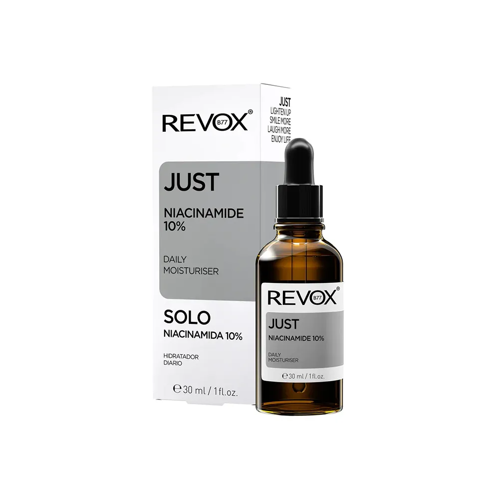 【REVOX B77 瑞博士】菸鹼醯胺10%細膚精華液30ML(全面平衡調理 毛孔肌理細緻勻亮)