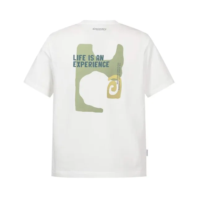 【Discovery Expedition】Freshvent 圖案短袖T恤 上衣 (DXRS5F063-WHS)