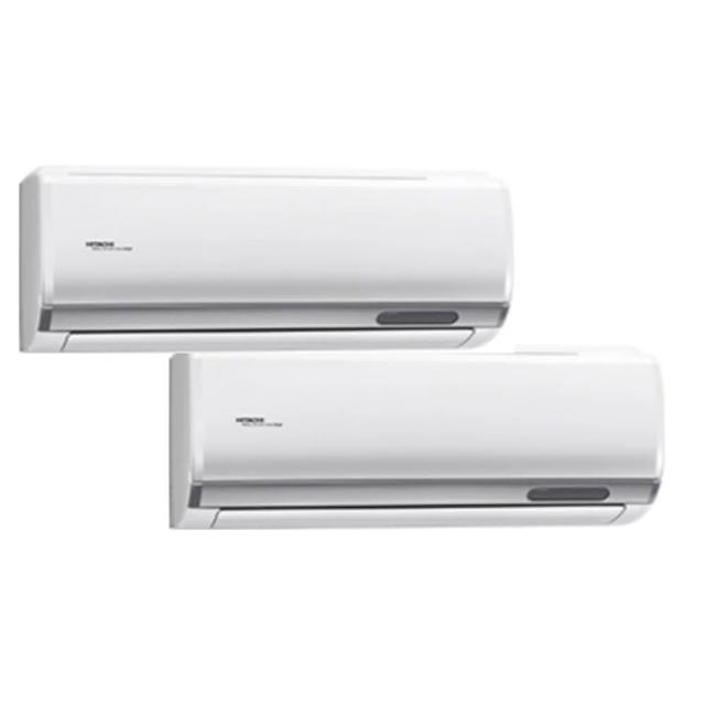 【HITACHI 日立】2-3坪+3-5坪 一對二頂級型變頻冷暖分離式冷氣空調(RAM-50NP/RAS-22NJP1+RAS-28NJP1)