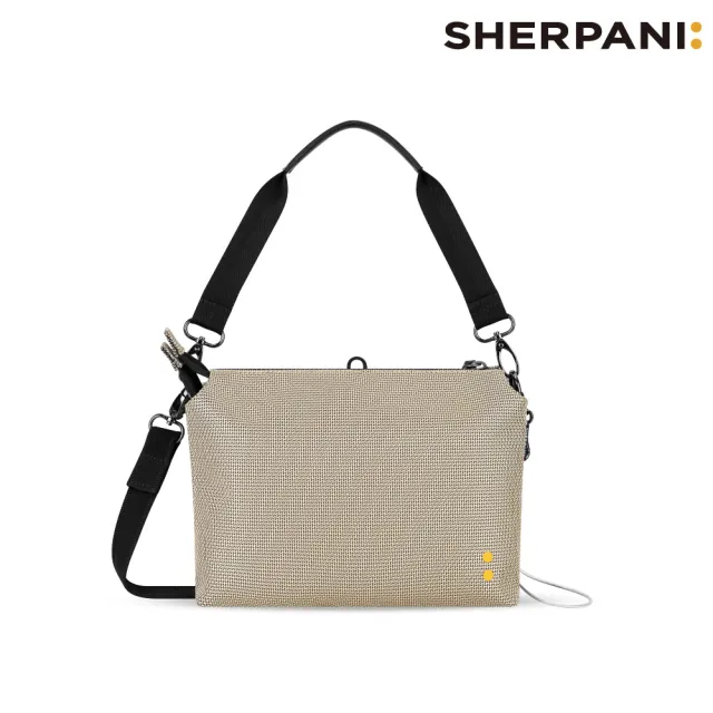 【Sherpani】雙11 RFID 防盜多功能斜背包 26I Mei AT 4L｜卡其 (RFID屏蔽 側背包)