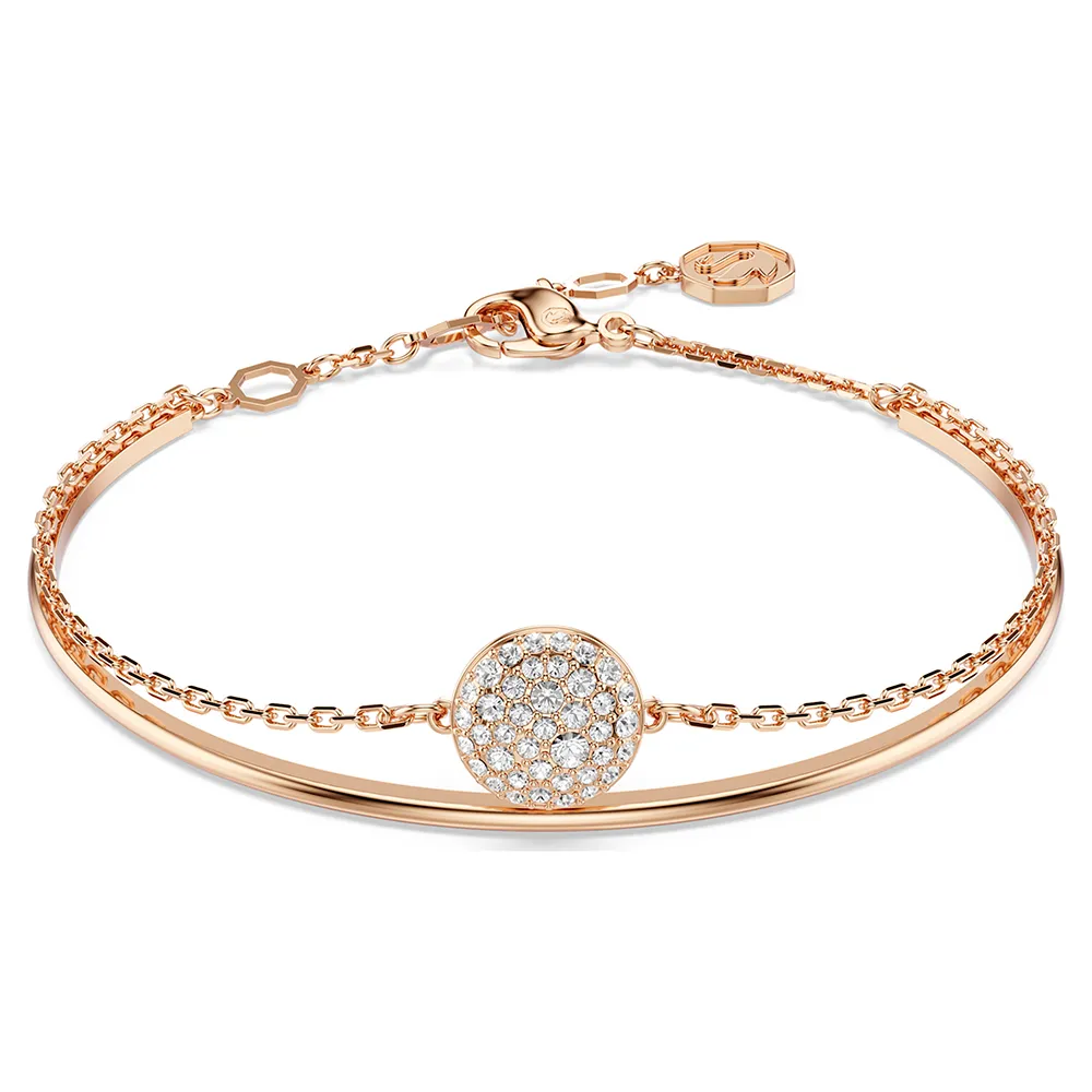 【SWAROVSKI 施華洛世奇】Sublima 璀璨奪目水晶手鐲 手環 手鍊-玫瑰金 送禮 禮物 推薦(5683452) - momo購物網 ...