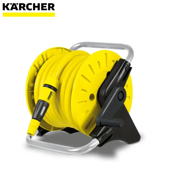 【KARCHER 凱馳】HR25 水管捲盤組 可壁掛 (PrimoFlex耐高壓) 水管組捲盤