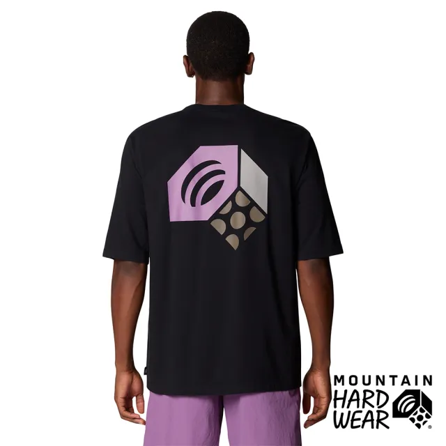 【Mountain Hardwear】MHW™ Nut Relaxed SS 棉質Logo款T恤 男款 黑色 #2149481