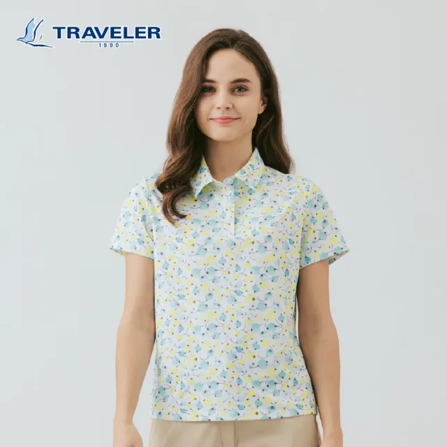 【TRAVELER 旅行者】女款超透氣消臭吸排上衣｜261TR836