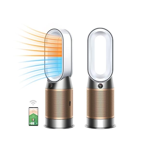 【dyson 戴森】HP12 Purifier Hot+Cool De-NOx三合一甲醛NOx偵測涼暖空氣清淨機(白金色)