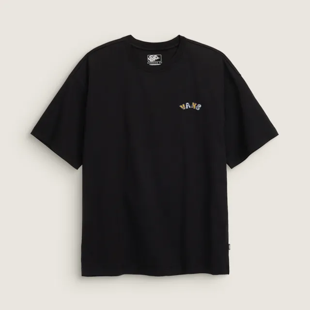 【VANS】官方旗艦 Solar Skull GFX 黑色短袖T恤