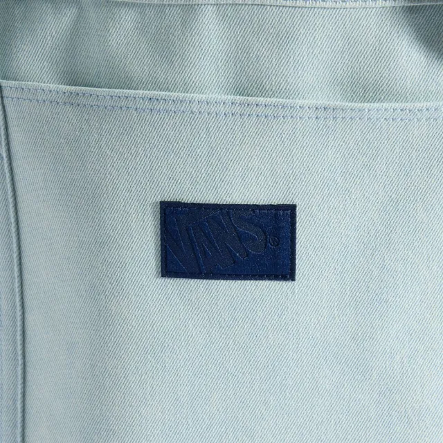 【VANS】官方旗艦 Premium LX Pergs Tote 水藍色托特包