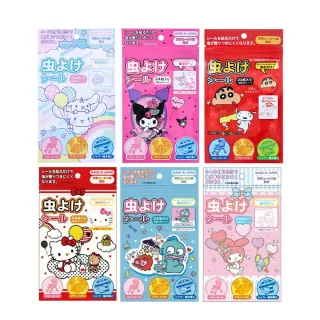 【台隆手創館】三麗鷗 蠟筆小新 角色防蚊貼-24枚裝