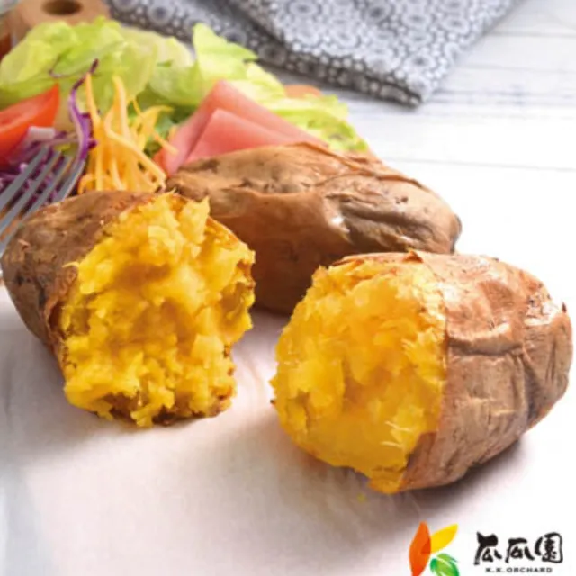 【瓜瓜園】冰烤蕃薯X6包(1kg/包 台農57號地瓜)