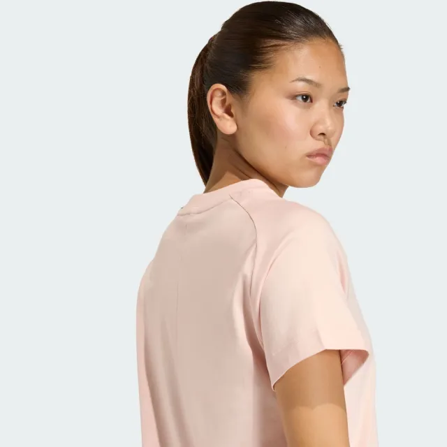 【adidas 愛迪達】短袖上衣 T恤 女 KC9822