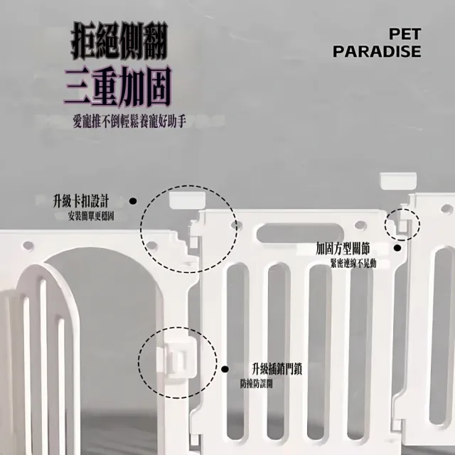 【匠俱】寵物圍欄70cm（狗狗柵欄 室內家用圍欄 上廁所接狗籠 自由組合DIY拼接 防護欄 狗籠 狗窩）