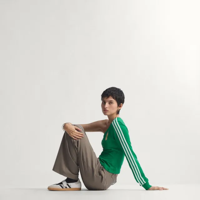 【adidas 愛迪達】世界盃 墨西哥 球迷版長袖上衣 女 - Originals KE2298