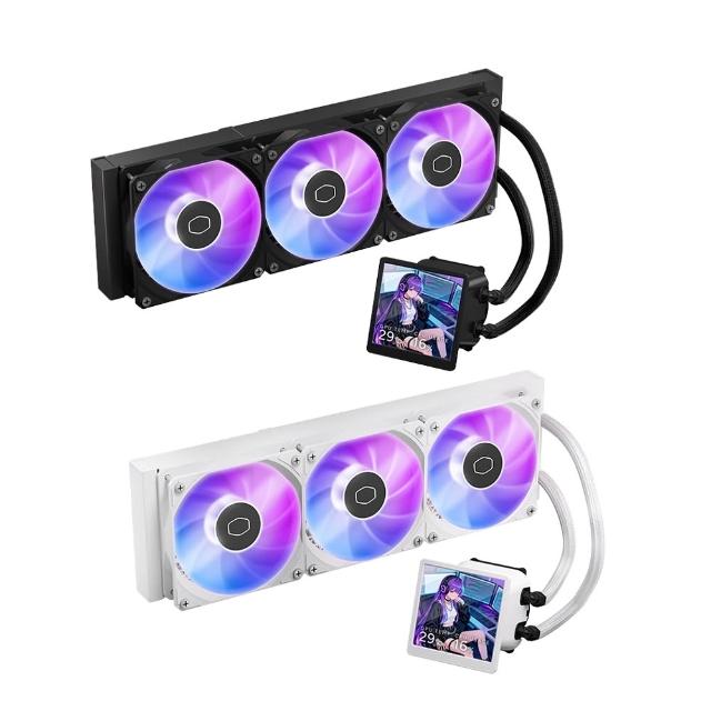 【Cooler Master 酷碼】ML 360 Core LCD 4吋螢幕 ARGB 水冷散熱器
