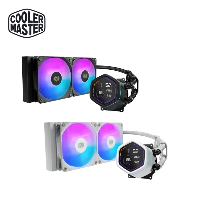 【Cooler Master 酷碼】ML 240 Core Nex Digital ARGB 水冷散熱器