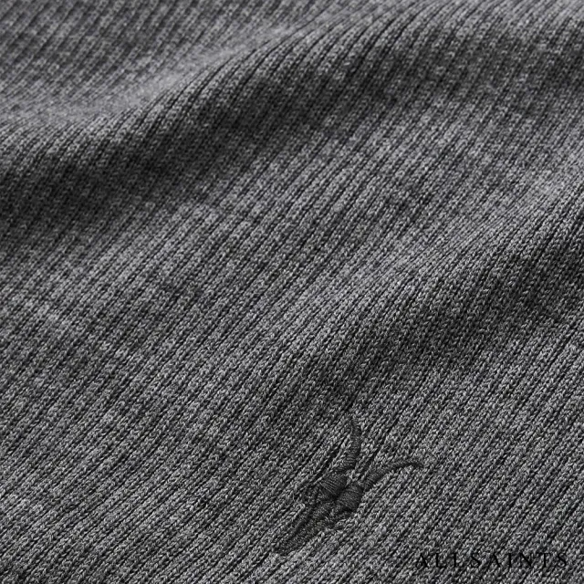 【ALLSAINTS】MODE 美純麗諾羊毛針織外套-灰 M083KB(舒適版型)