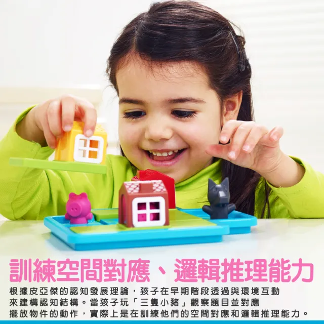【和誼創新】SmartGames的童話世界:三隻小豬+小紅帽+七隻小羊(三件組)