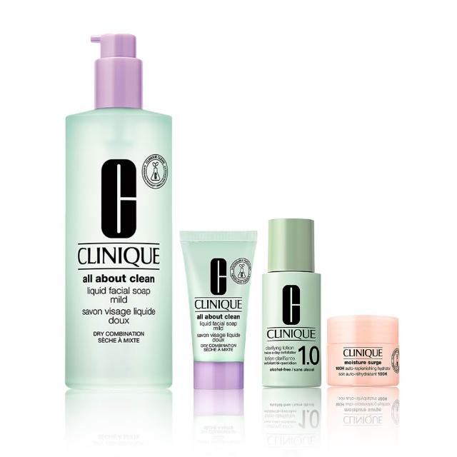 【CLINIQUE 倩碧】三步驟洗面膠加大版(胺基酸洗面膠400ml)