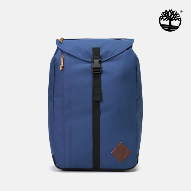 【Timberland】中性深藍色19公升休閒後背包(A6MFWEYO)