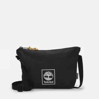 【Timberland 官方旗艦】女款黑色側背小包(A5W2F001)
