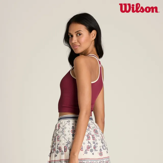【WILSON】Everyday Brami 女款 服飾 運動背心 紅色 WW00015R046001
