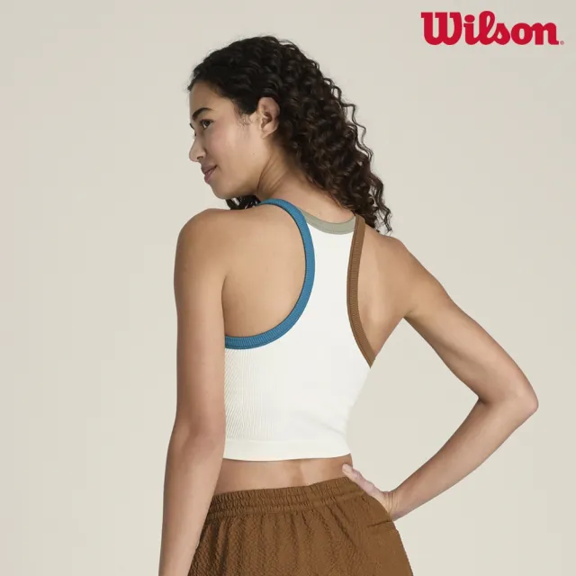 【WILSON】On The Daily Brami 女款 服飾 運動背心 白色 WW00284W002001