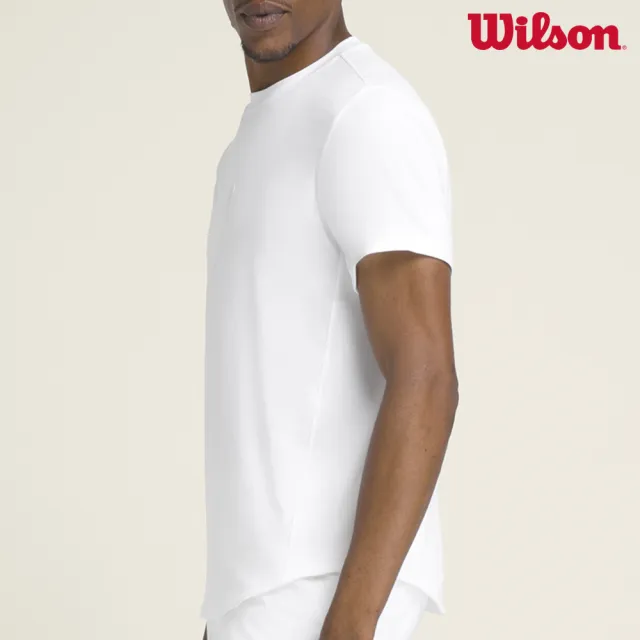 【WILSON】Everyday Performance Tee 男款 服飾 短袖T恤 白色 WM00011531WTA