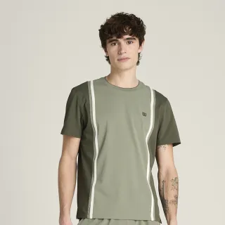 【WILSON】Emerson Tee 男款 服飾 短袖T恤 綠色 WN00019E014001