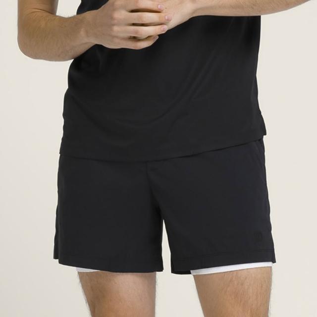 【WILSON】Tennis Volley Short 6in 男款 服飾 短褲 黑色 WM00008431BKA