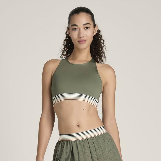 【WILSON】Fieldhouse Bra 2.0 女款 服飾 運動內衣 綠色 WE00019E014001
