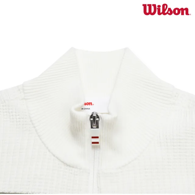 【WILSON】Game On Sweater Top 女款 服飾 毛衣 白色 WE00137W002001