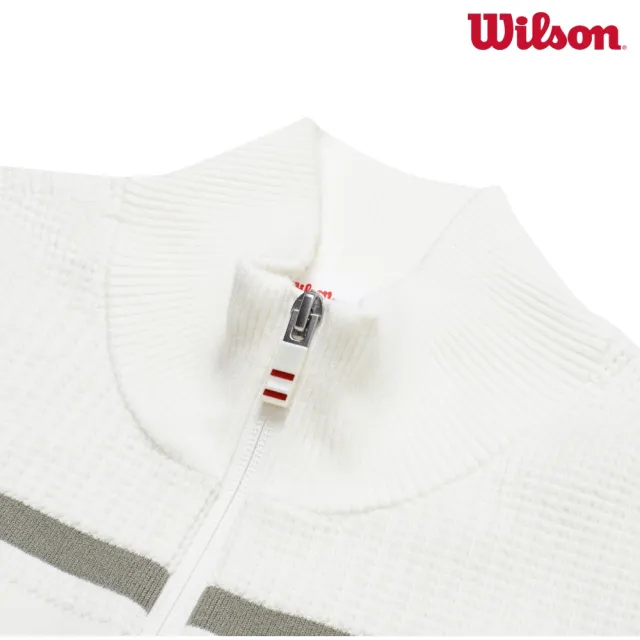 【WILSON】Game On Sweater Top 女款 服飾 毛衣 白色 WE00137W002001