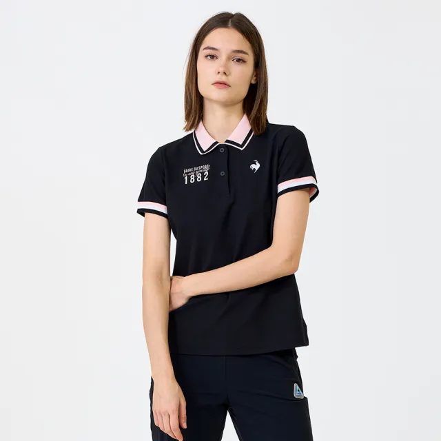 【LE COQ SPORTIF 公雞】吸濕排汗短袖POLO衫 男女款 5色 LWX21341_LWX22341