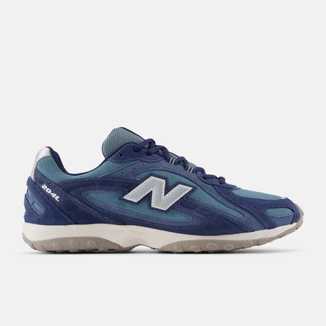 【NEW BALANCE】204L 復古鞋 男鞋 女鞋 休閒鞋 海軍藍 麂皮 復古 D楦 NB(U204L67Q)