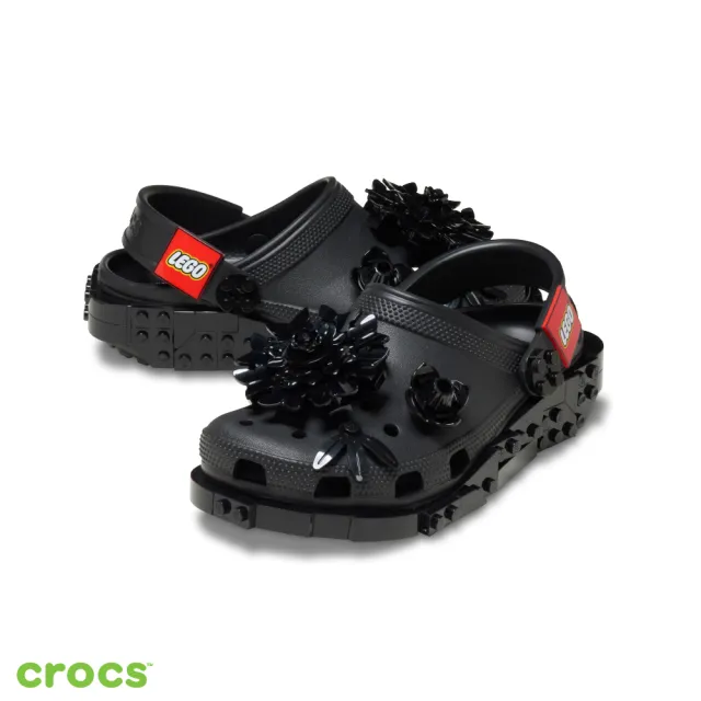 【Crocs】中性鞋 LEGO® Midnight Garden 創意聯名系列克駱格 黑色(212982-90H)
