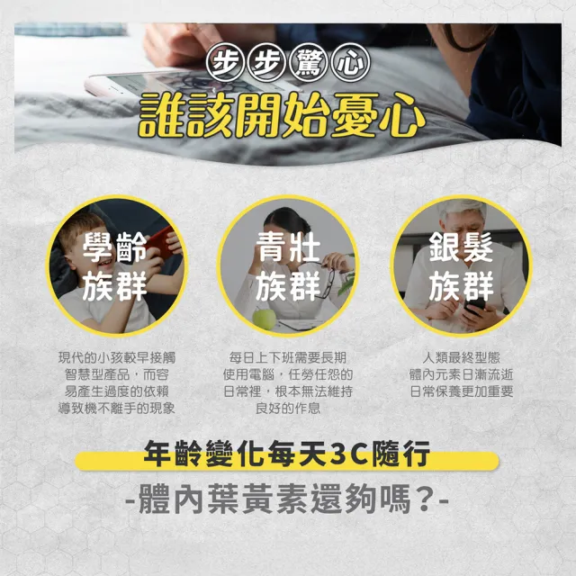 【YM BIOMED 陽明生醫】視倍修x5盒贈1盒(30包/盒 葉黃素 游離型 巴西綠蜂膠 日本丘比波尿酸)
