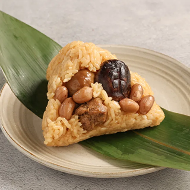 【YANG MING SPRING 陽明春天】經典香菇栗子粽3入x3袋(180g*3顆/袋x3/全素/素食/端午節素粽.賞星鮮嚴選)