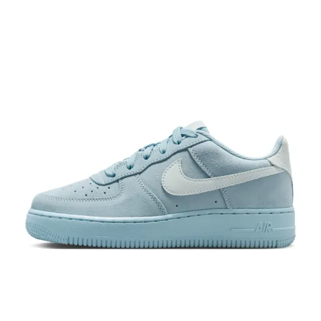 【NIKE 耐吉】Air Force 1 Low LV8 淺藍 GS 低筒 AF1 休閒鞋 運動鞋 大童鞋 IB5688-400